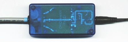 Clear Blue Power Supply Module Bottom ( click to enlarge )